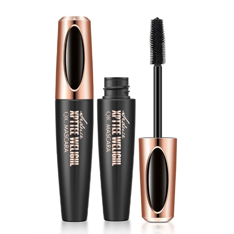 image-QIC Q804 Volumizing Mascara Waterproof 4D Silicone Brush Black