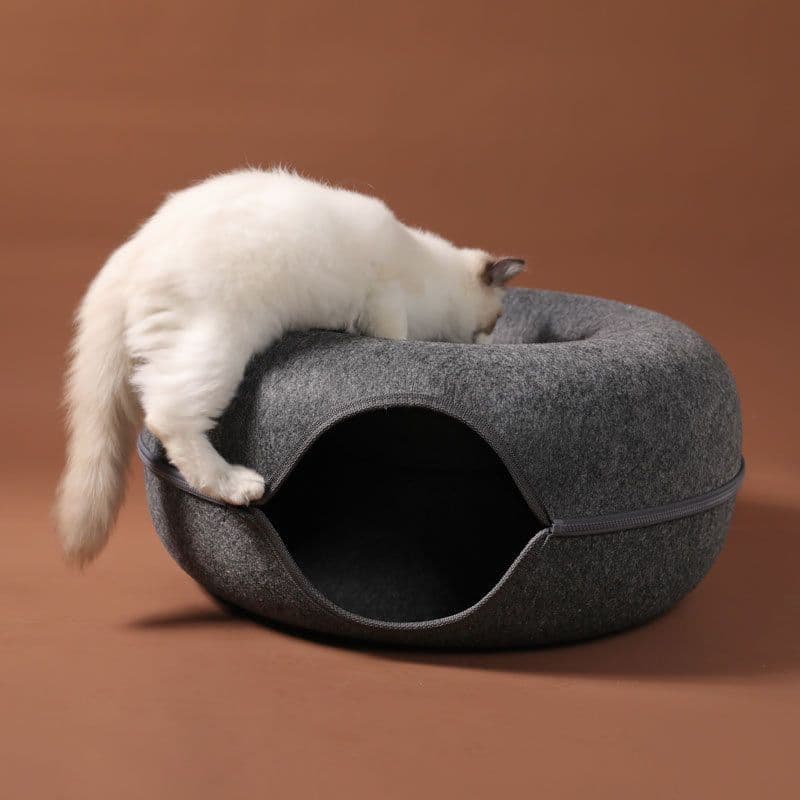 image-Felt Cat Cave Mat