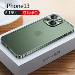 image-iPhone 13 Pro Max Metal Frame Case with Lens Protection