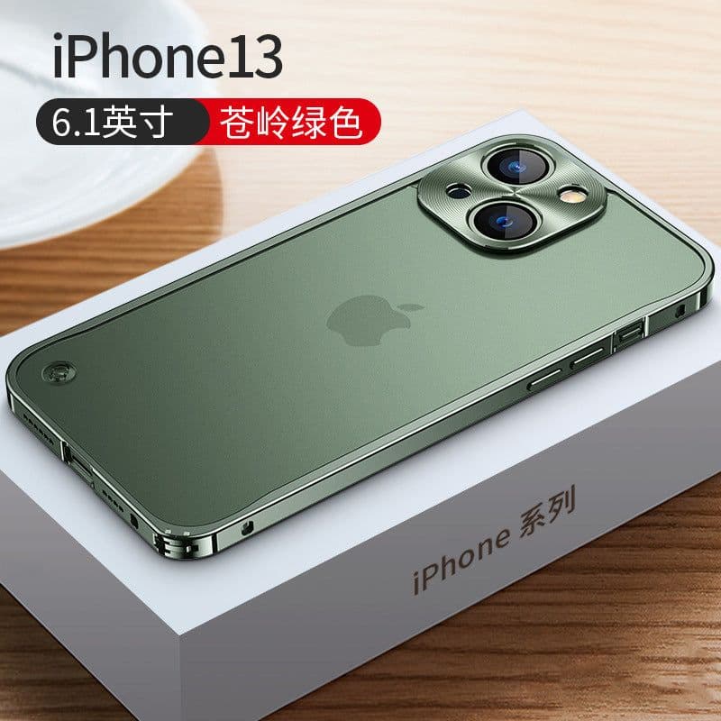 image-iPhone 13 Pro Max Metal Frame Case with Lens Protection