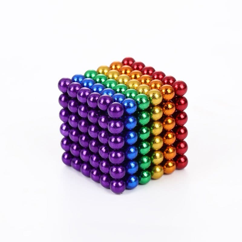image-5mm 216pcs Magnetic Balls Puzzle Toy Buckyballs Cube Set
