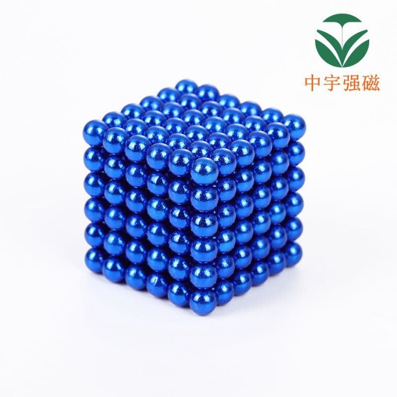 image-5mm 216pcs Magnetic Balls Puzzle Toy Buckyballs Cube Set