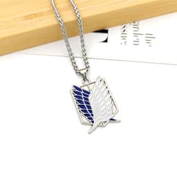 image-Attack on Titan Wings of Freedom Necklace Keel Chain