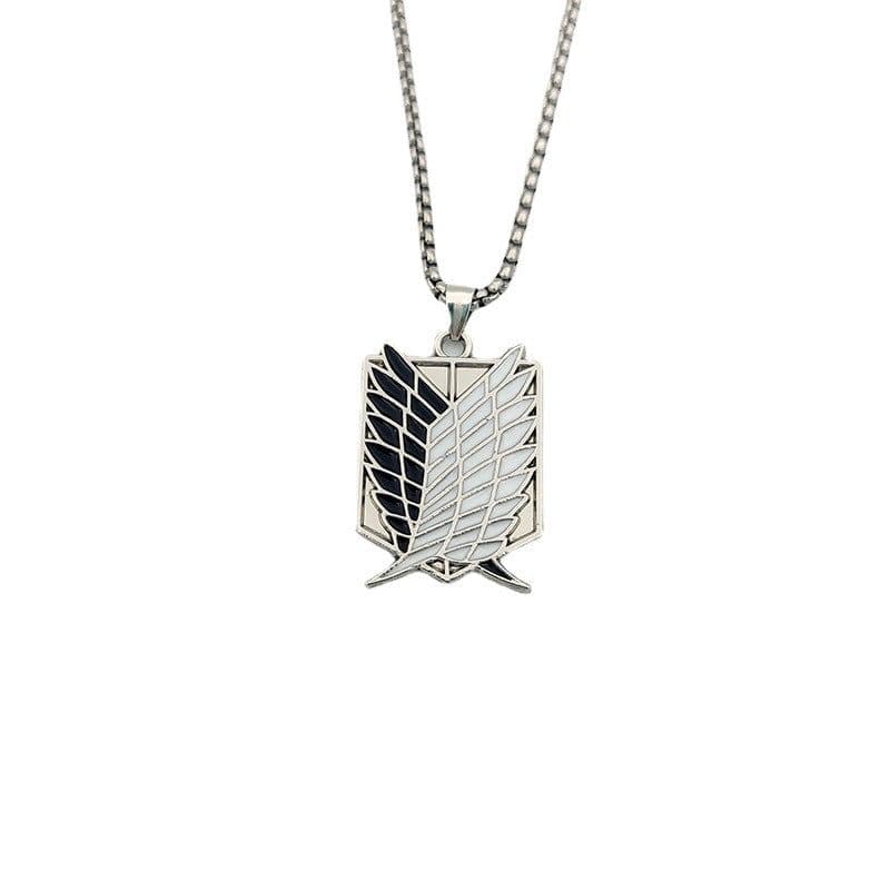 image-Attack on Titan Wings of Freedom Necklace Keel Chain