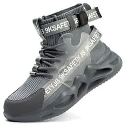 image-Shengxin Steel Toe Safety Shoes High-Top Puncture Resistant Work Boots