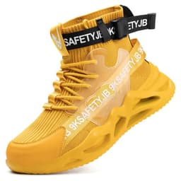 image-Shengxin Steel Toe Safety Shoes High-Top Puncture Resistant Work Boots