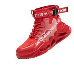 image-Shengxin Steel Toe Safety Shoes High-Top Puncture Resistant Work Boots