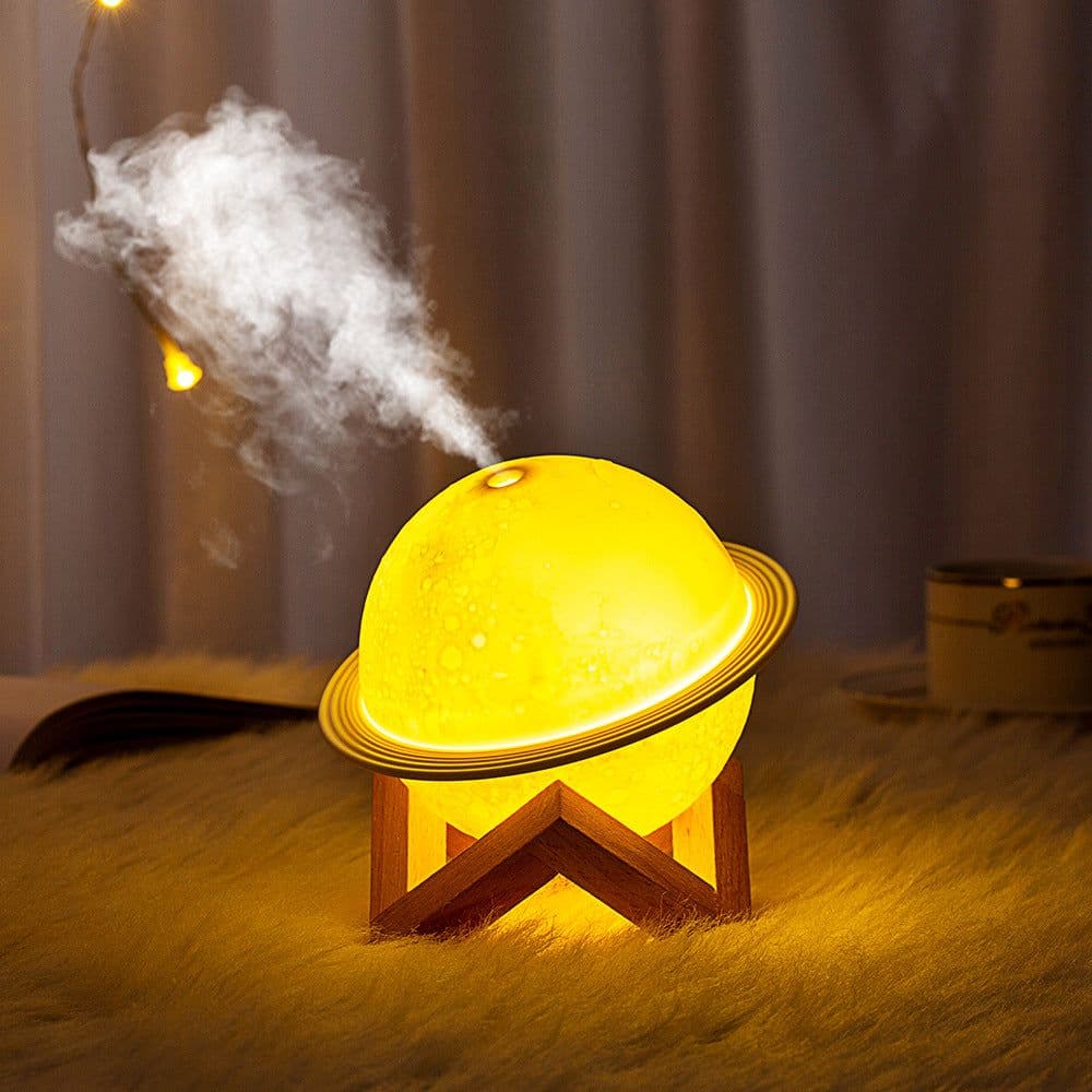 image-Planet Humidifier LED Night Light USB 2-in-1 Aromatherapy Lamp