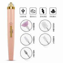image-USB 5-in-1 Electric Nail Polisher Manicure Tool Pink