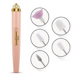 image-USB 5-in-1 Electric Nail Polisher Manicure Tool Pink