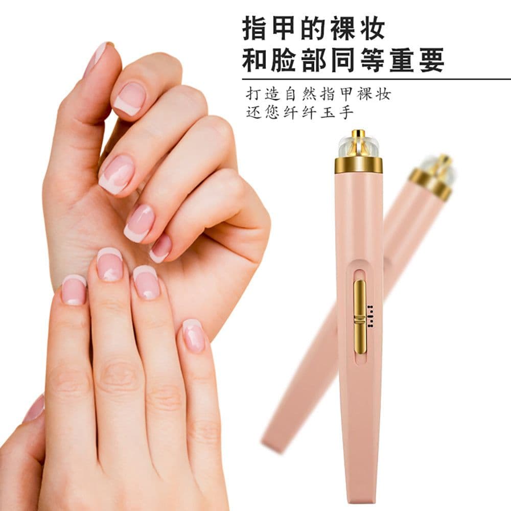 image-USB 5-in-1 Electric Nail Polisher Manicure Tool Pink