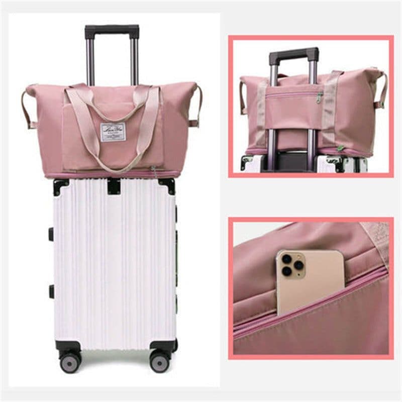 image-Large Collapsible Waterproof Travel Bag