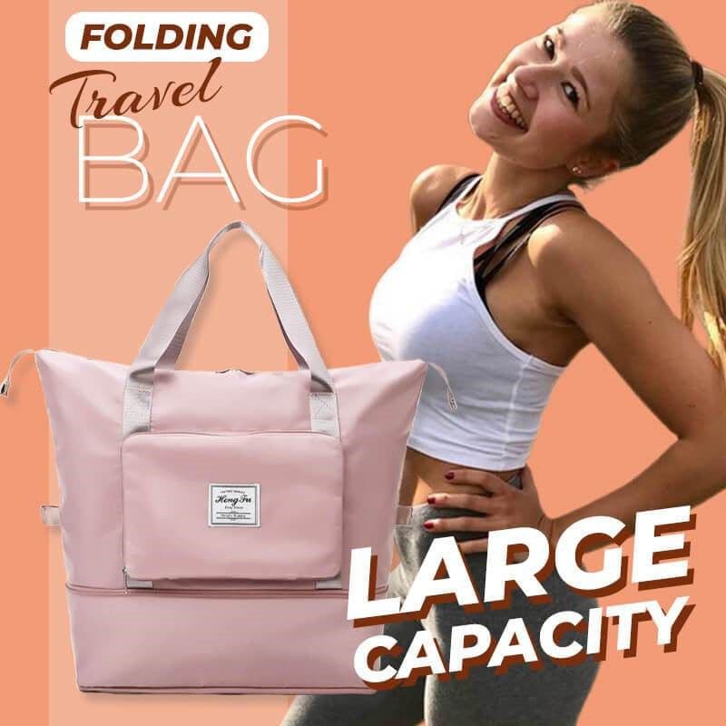 image-Large Collapsible Waterproof Travel Bag