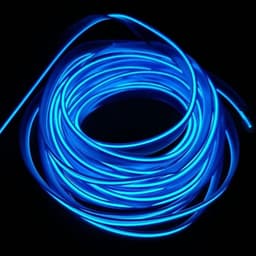 image-3M USB LED Car Interior Atmosphere Light Bar Blue