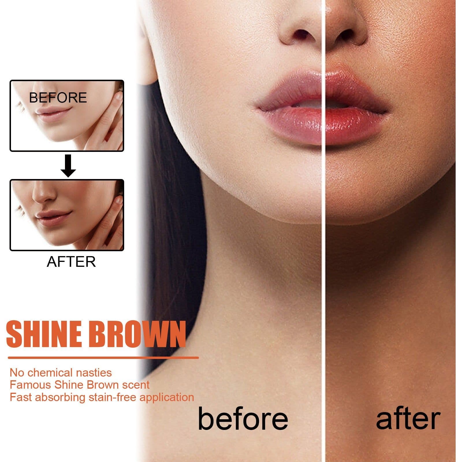 image-EELHOE Aloe Vera Tanning Gel Bronzer Sunburn Repair Cream