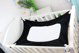 image-Baby Hammock Crib Cradle - Breathable and Comfortable