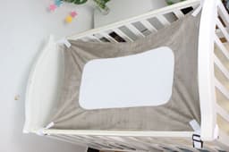 image-Baby Hammock Crib Cradle - Breathable and Comfortable