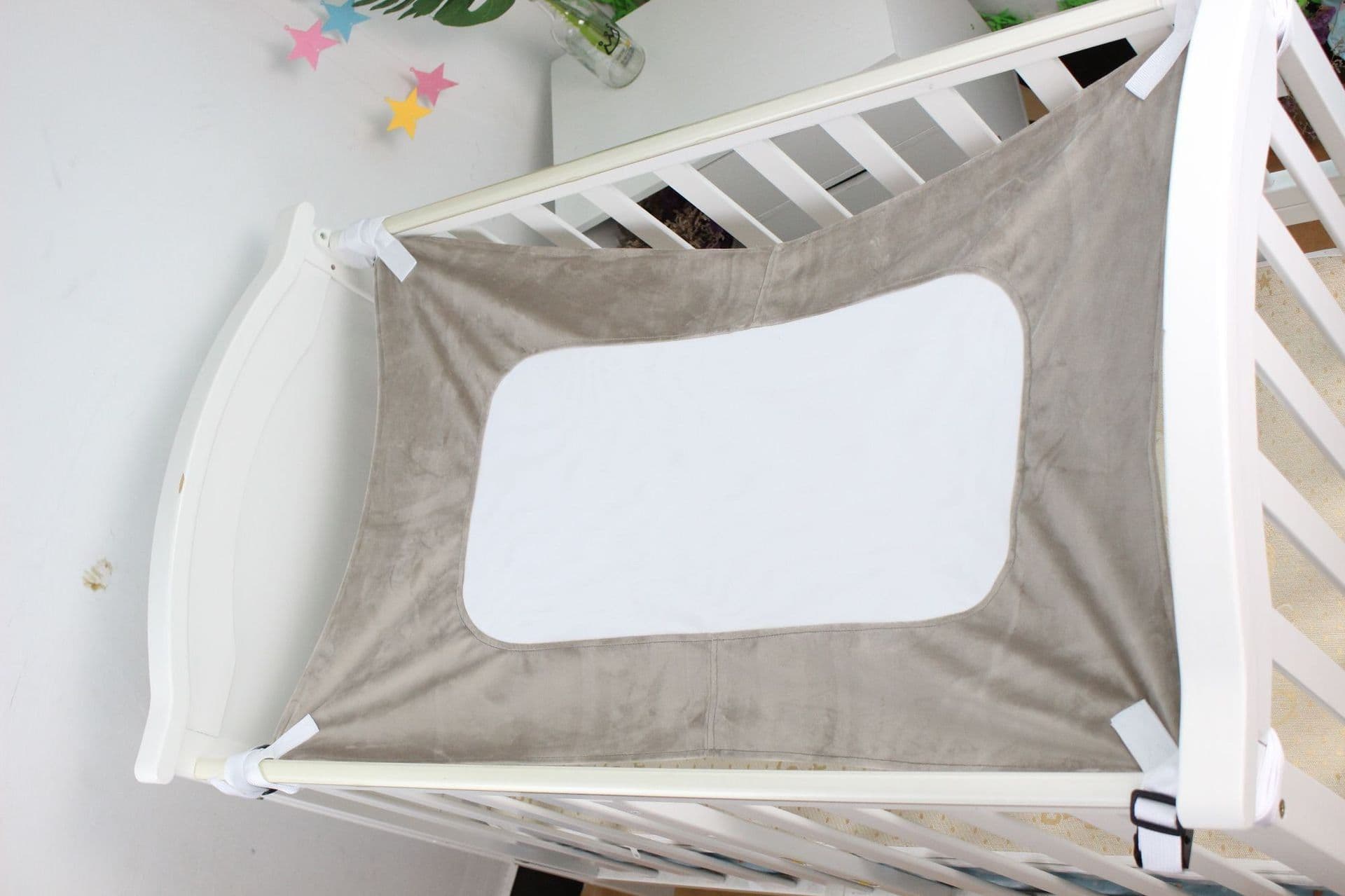 image-Baby Hammock Crib Cradle - Breathable and Comfortable