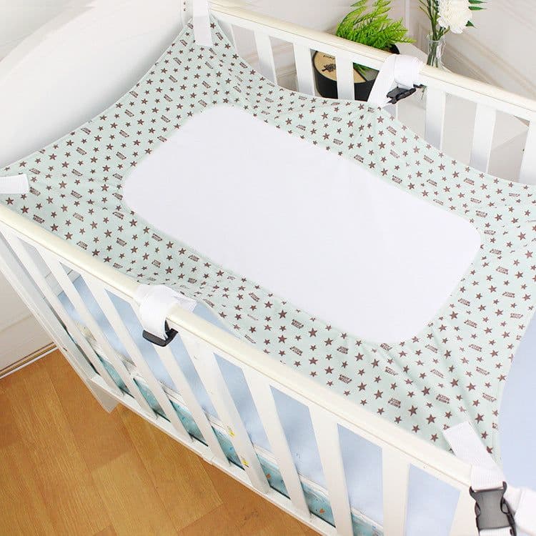 image-Baby Hammock Crib Cradle - Breathable and Comfortable