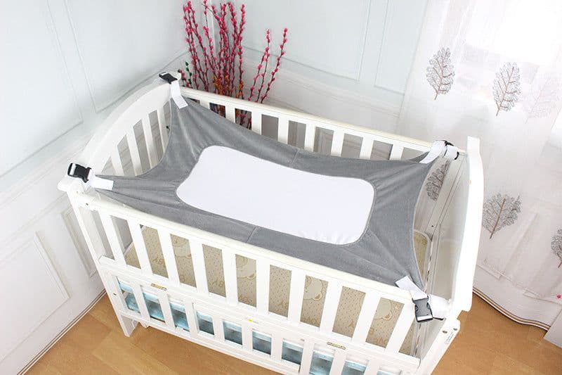 image-Baby Hammock Crib Cradle - Breathable and Comfortable