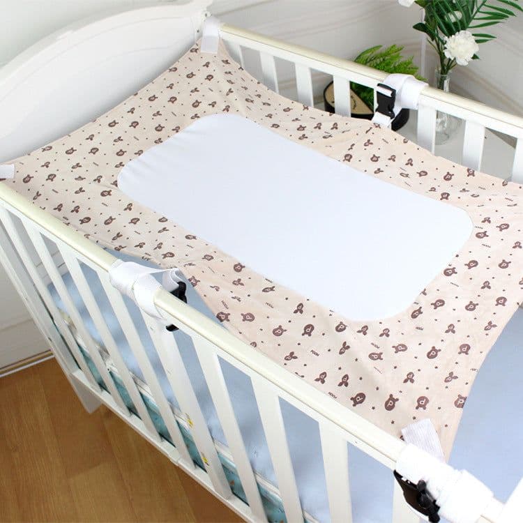 image-Baby Hammock Crib Cradle - Breathable and Comfortable