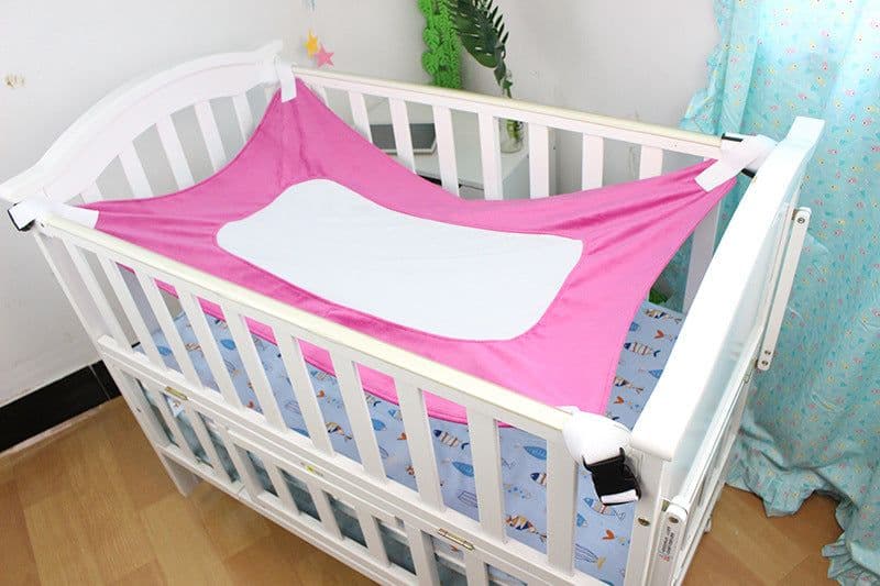 image-Baby Hammock Crib Cradle - Breathable and Comfortable