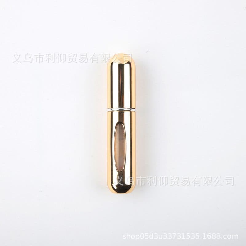 image-5ml Aluminum Perfume Spray Bottle Portable Mini Refillable Travel
