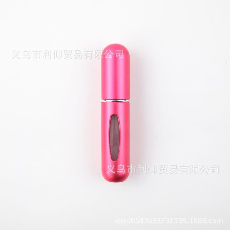 image-5ml Aluminum Perfume Spray Bottle Portable Mini Refillable Travel