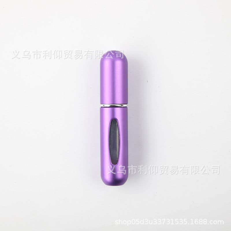 image-5ml Aluminum Perfume Spray Bottle Portable Mini Refillable Travel