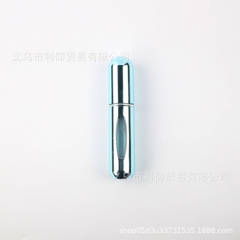 image-5ml Aluminum Perfume Spray Bottle Portable Mini Refillable Travel