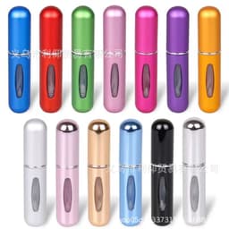 image-5ml Aluminum Perfume Spray Bottle Portable Mini Refillable Travel