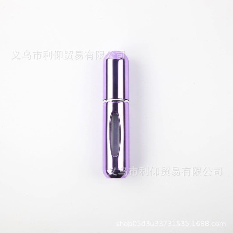 image-5ml Aluminum Perfume Spray Bottle Portable Mini Refillable Travel