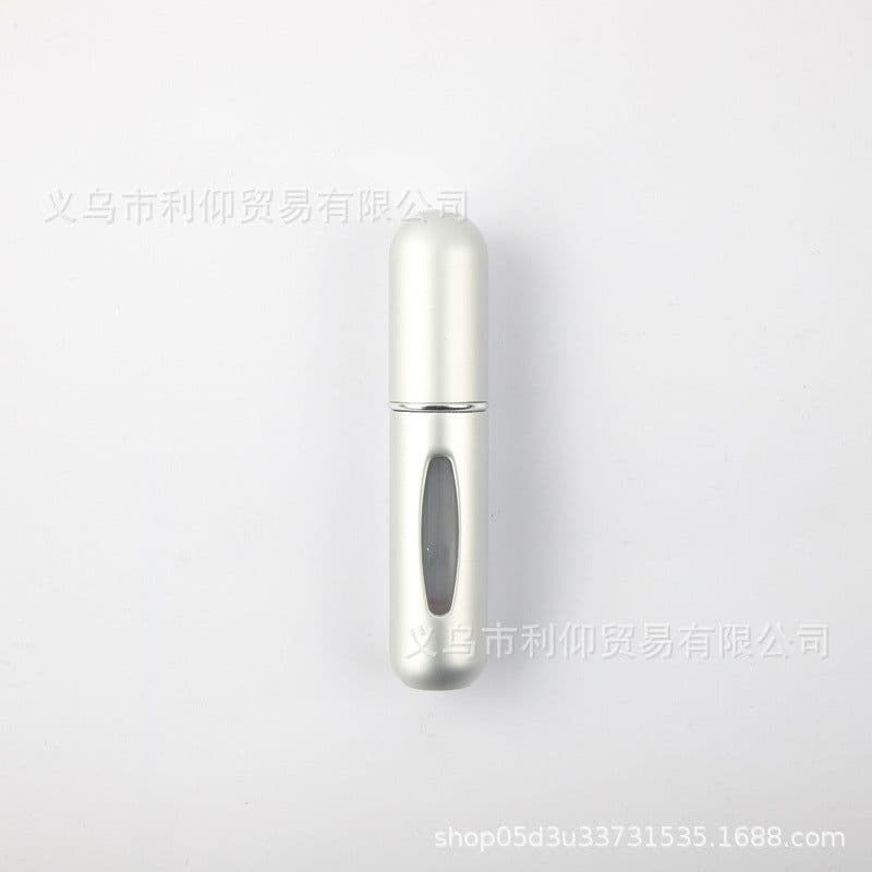 image-5ml Aluminum Perfume Spray Bottle Portable Mini Refillable Travel