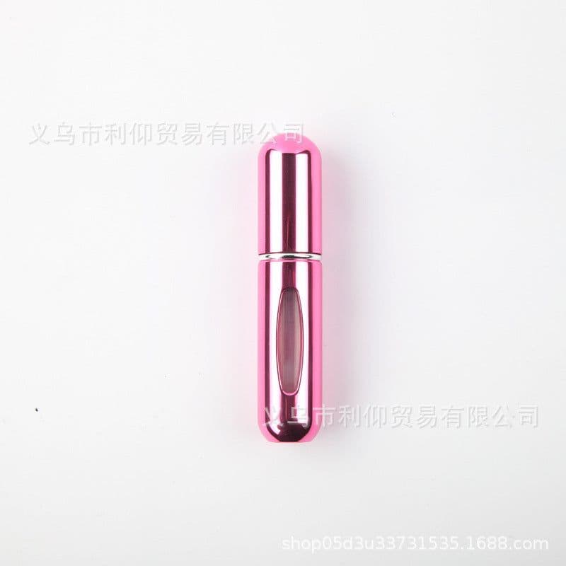 image-5ml Aluminum Perfume Spray Bottle Portable Mini Refillable Travel