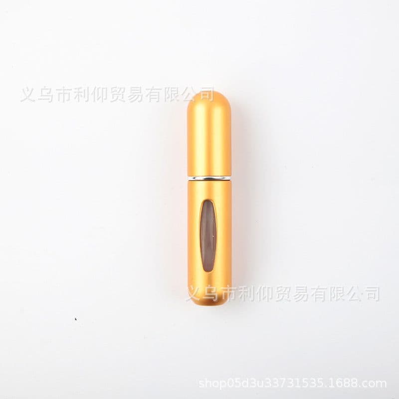 image-5ml Aluminum Perfume Spray Bottle Portable Mini Refillable Travel