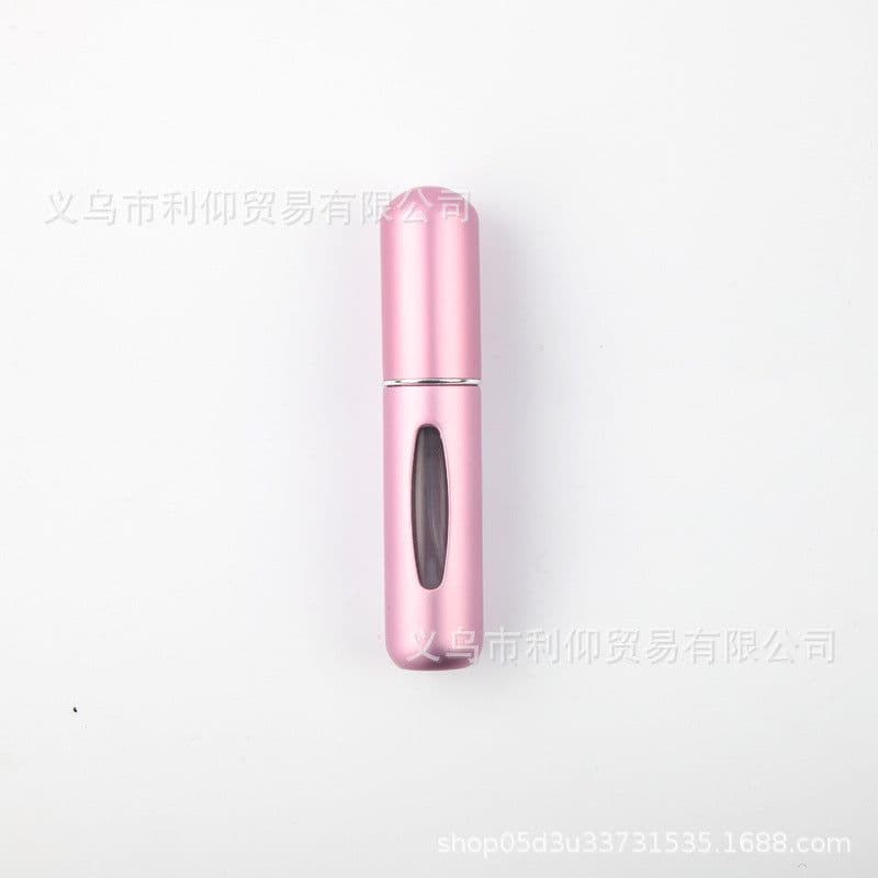 image-5ml Aluminum Perfume Spray Bottle Portable Mini Refillable Travel