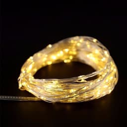 image-LED Solar Copper Wire String Lights 10-200 LEDs Garden Decoration