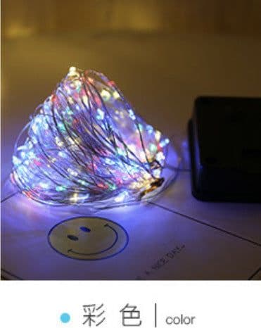 image-LED Solar Copper Wire String Lights 10-200 LEDs Garden Decoration