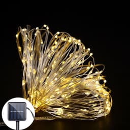 image-LED Solar Copper Wire String Lights 10-200 LEDs Garden Decoration