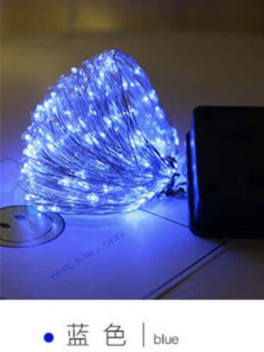 image-LED Solar Copper Wire String Lights 10-200 LEDs Garden Decoration