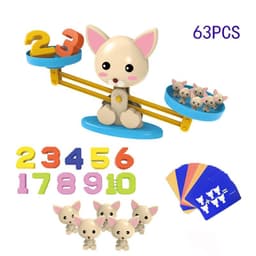 image-Frog Balance Educational Toy Math Game for Kids