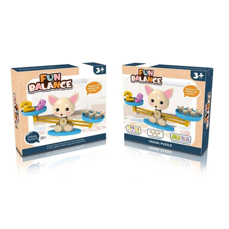 image-Frog Balance Educational Toy Math Game for Kids