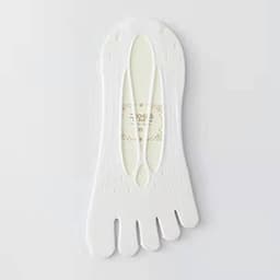 image-Five-Toe Socks Women's Invisible Boat Socks Non-Slip Breathable Nylon