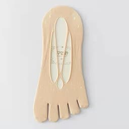 image-Five-Toe Socks Women's Invisible Boat Socks Non-Slip Breathable Nylon