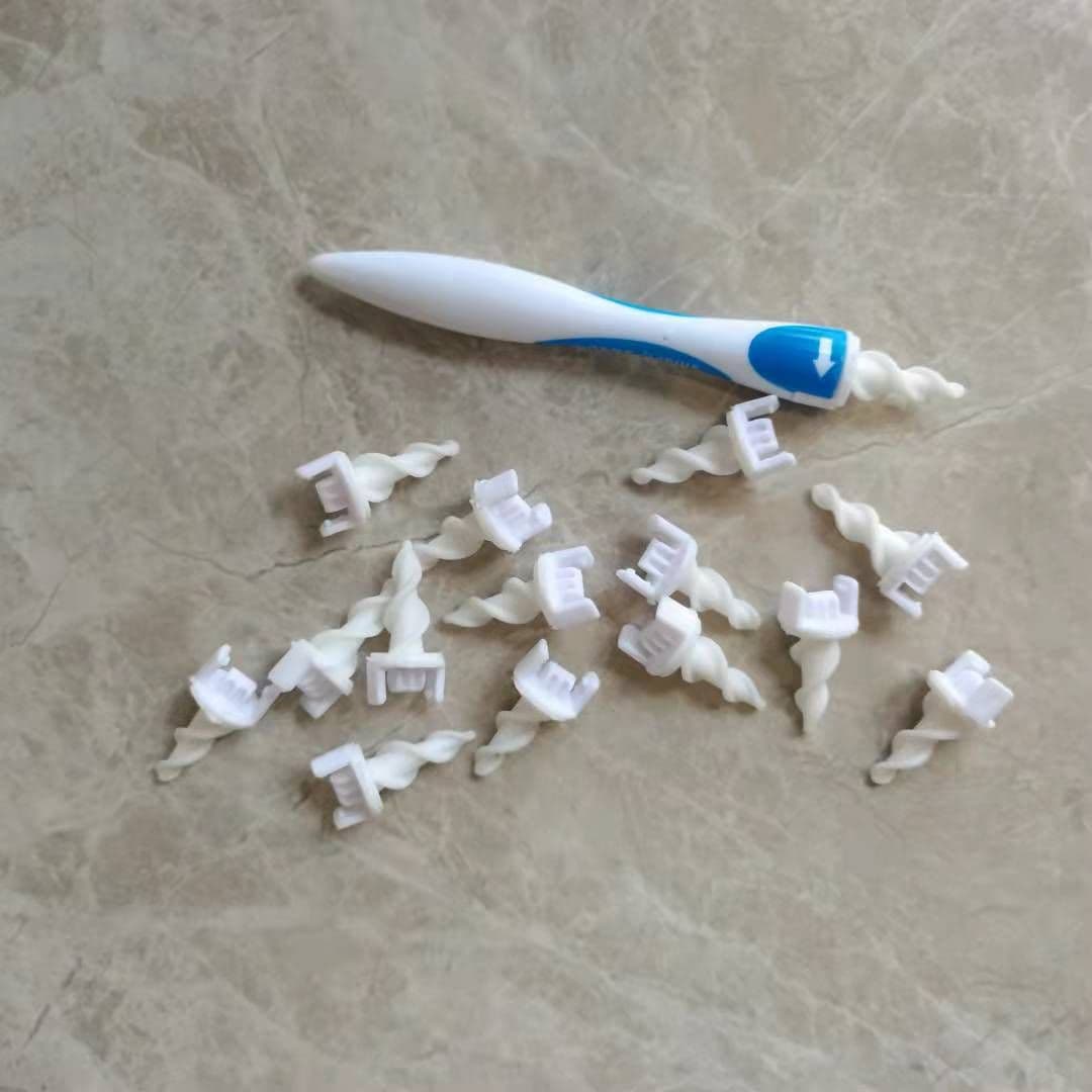 image-Silicone Ear Scoop Cleaner with Spiral Design