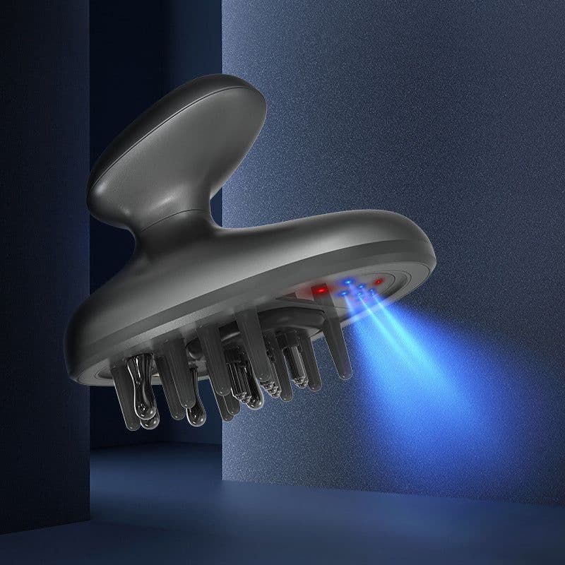 image-LED Scalp Massager BP-206 with Red Light Therapy and Vibration