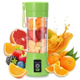 image-Portable Mini USB Rechargeable Juicer Cup 400ml 6 Blades