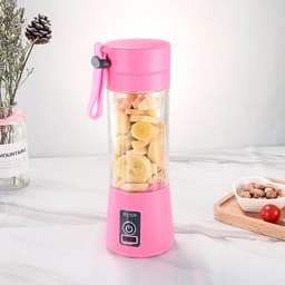 image-Portable Rechargeable Mini Juicer Cup Electric Blender 2-6 Blade