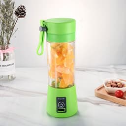 image-Portable Rechargeable Mini Juicer Cup Electric Blender 2-6 Blade