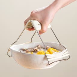 image-Silicone Anti-Scalding Dish Clip Heat Insulation Bowl Holder